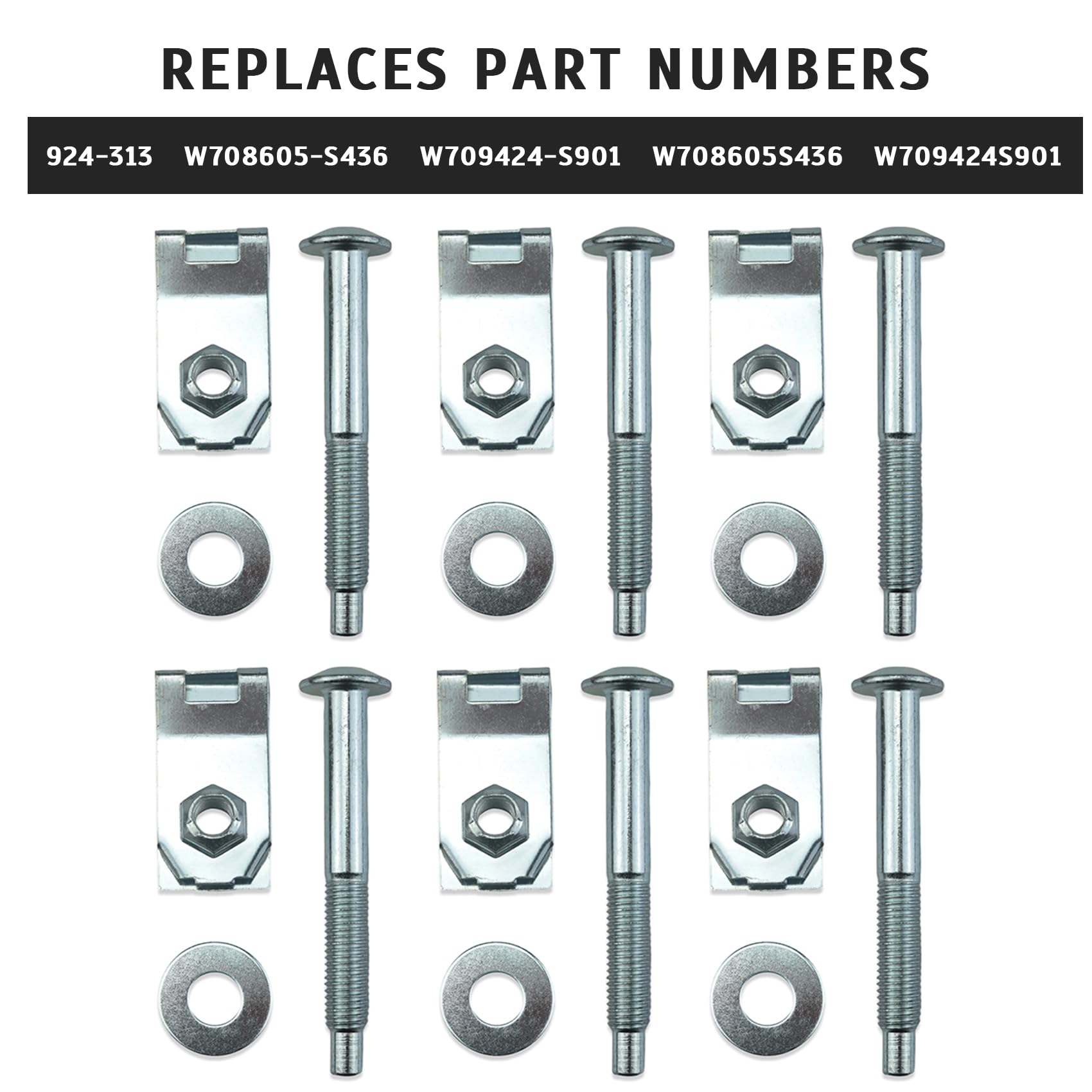 Truck Bed Mount Hardware Kit Bolts For Ford F-150 F-250 Lobo Lincoln Mark LT New | UK - View #4