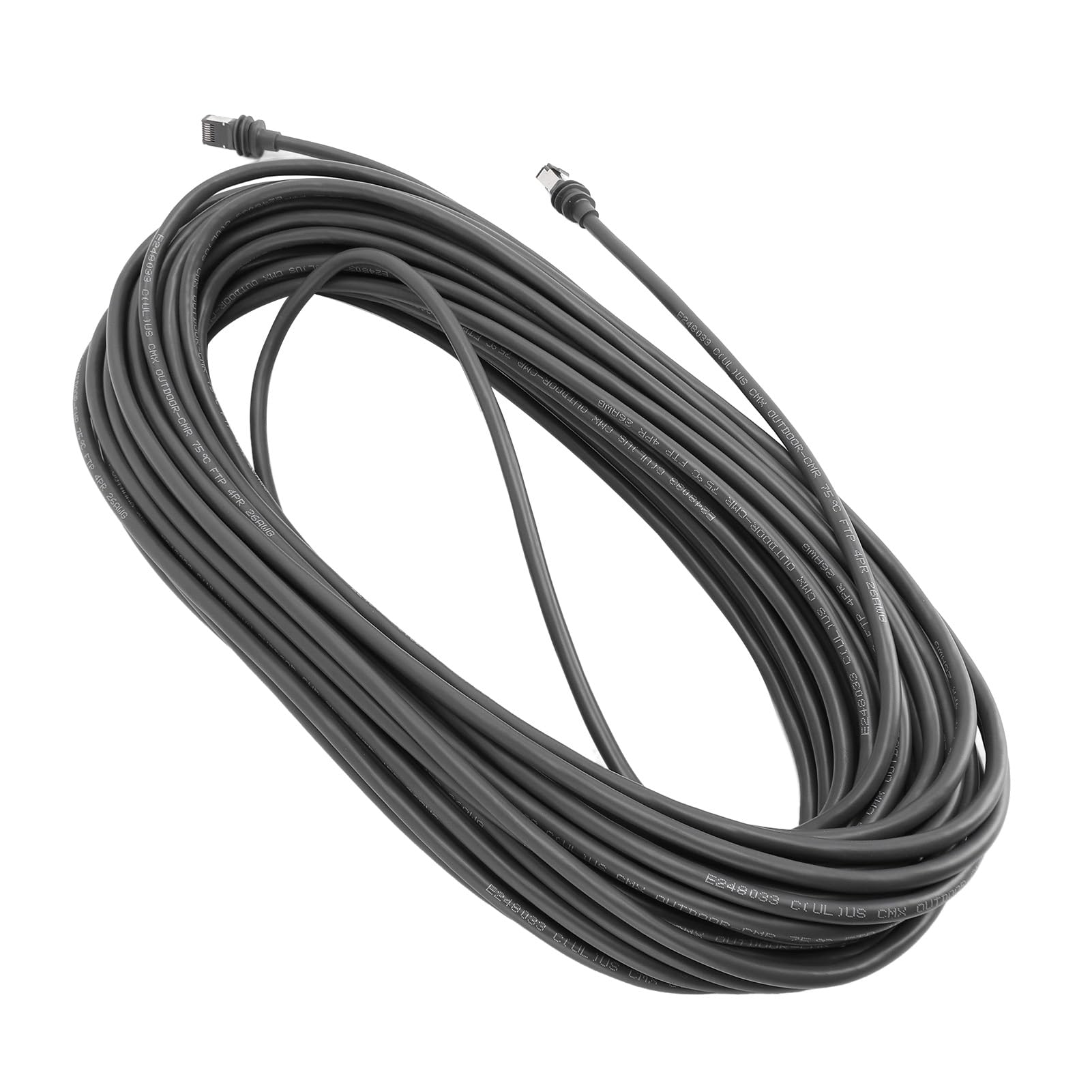 GOTOTOP Cable Cord 75FT IP68, Shielding for Gen3 V3 Rectangular Satellite Replacement Cable, 1200Mbps Data Transfer Speed (6.5FT(2M))