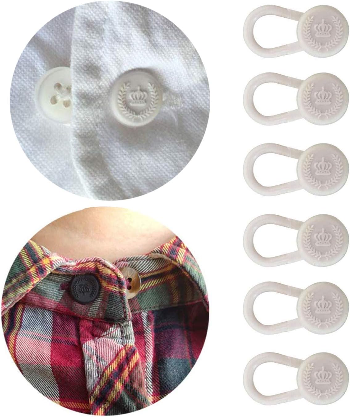 Premium Button Collars Extender Collar Buttons Extenders