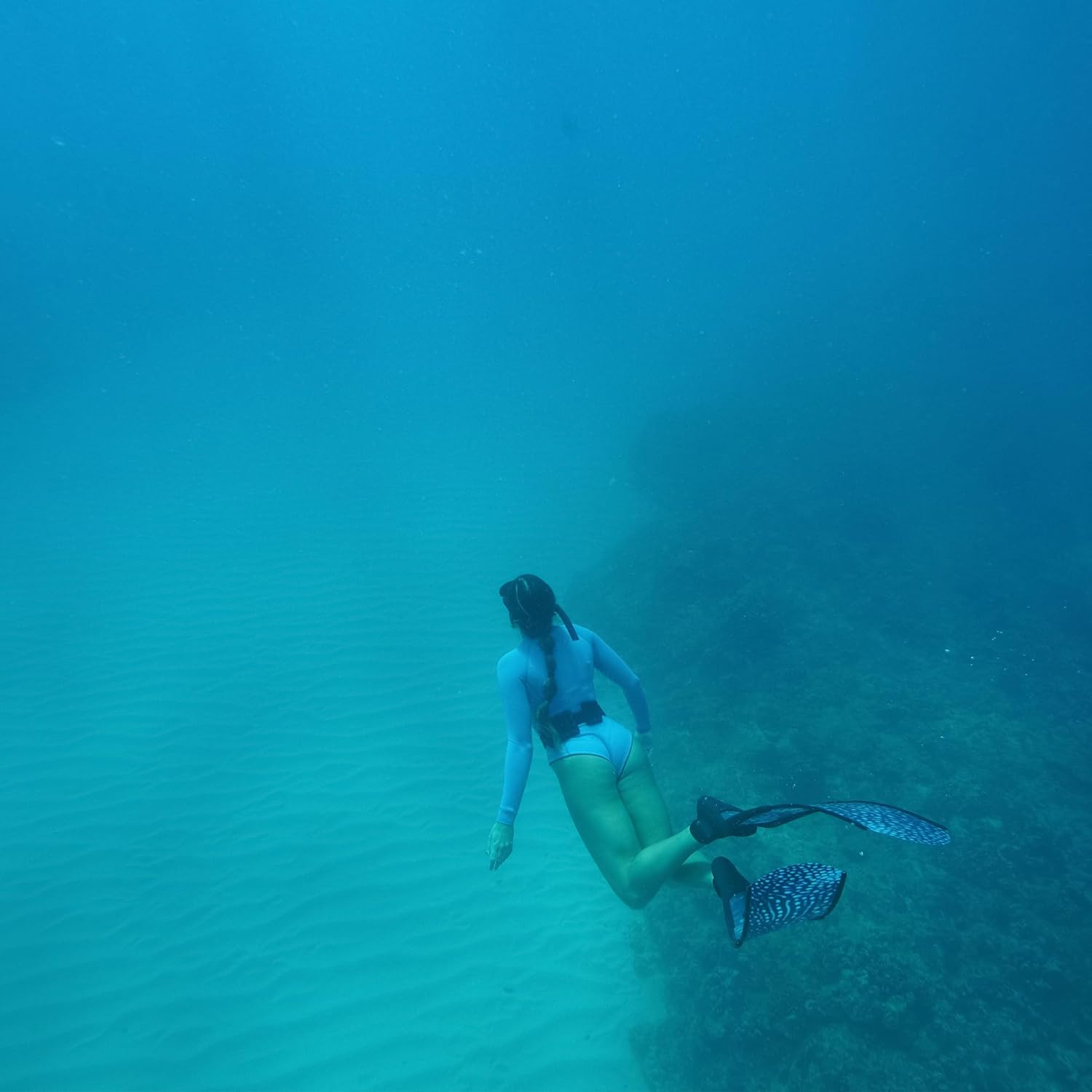 KMT Women Wetsuit, Womens Long Sleeve Shorty Wet Suit 2mm Front Zip Springsuit Swim Surf Dive Scuba One Piece Neoprene Thermal Swimsuit Bathing Suits - Image 7