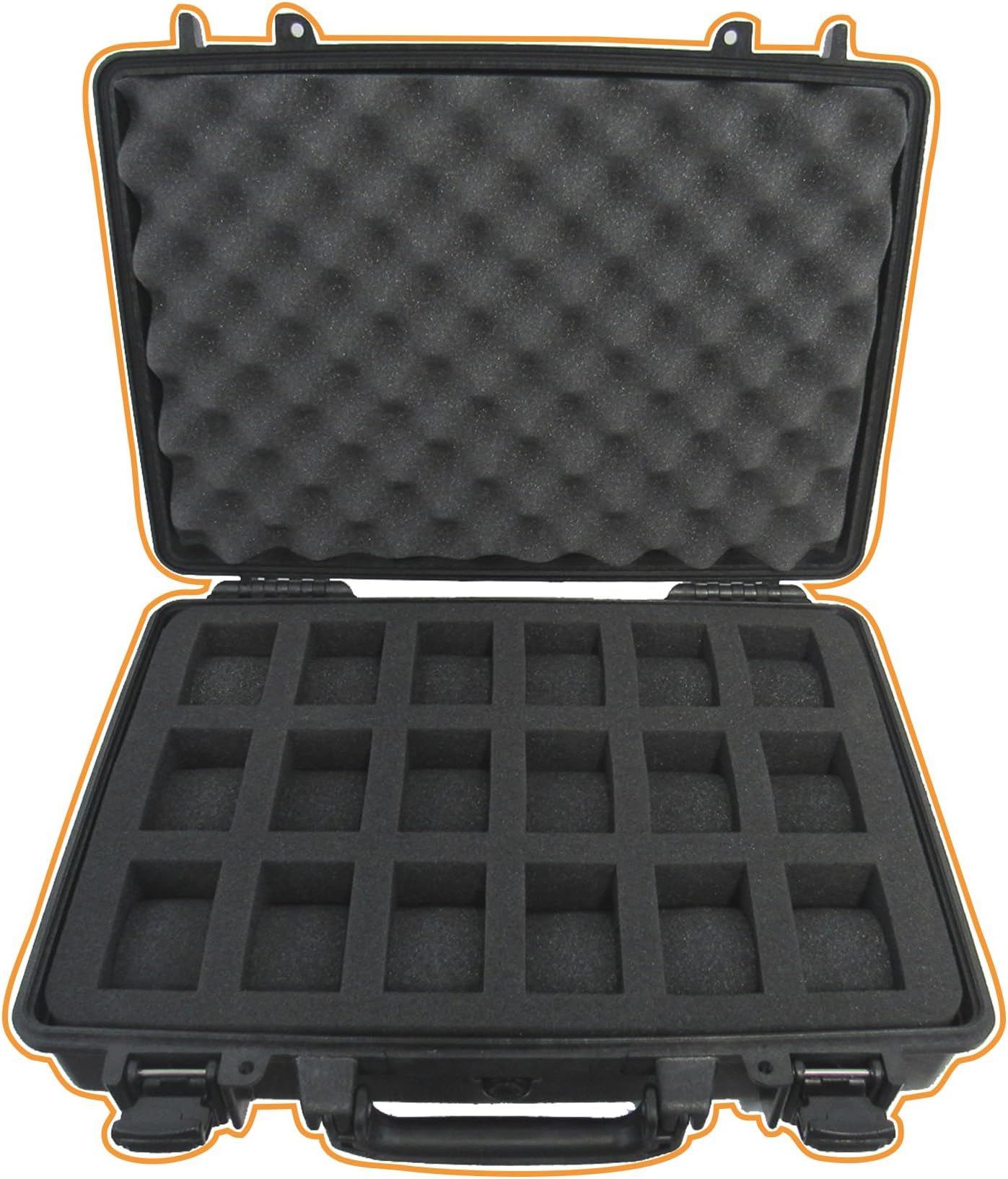 Pelican Case 1470 Custom Foam Insert for 18 Watches (Foam ONLY)