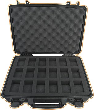 Pelican Case 1470 Custom Foam Insert for 18 Watches Foam ONLY