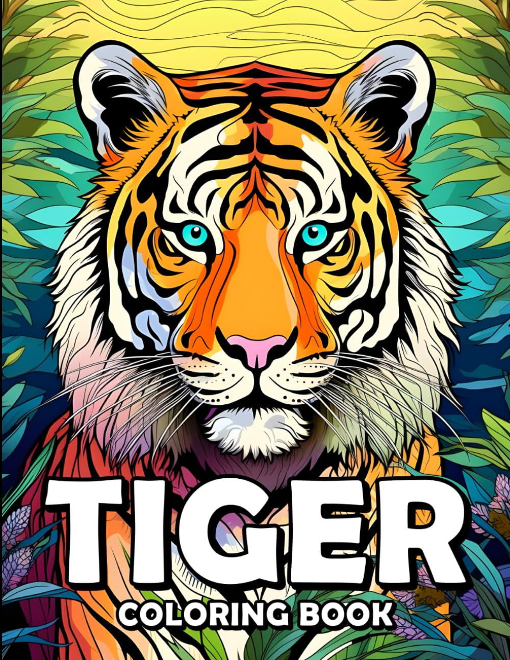 Amazon.com: Tiger Coloring Book: Tiger Tales: A Coloring Safari ...