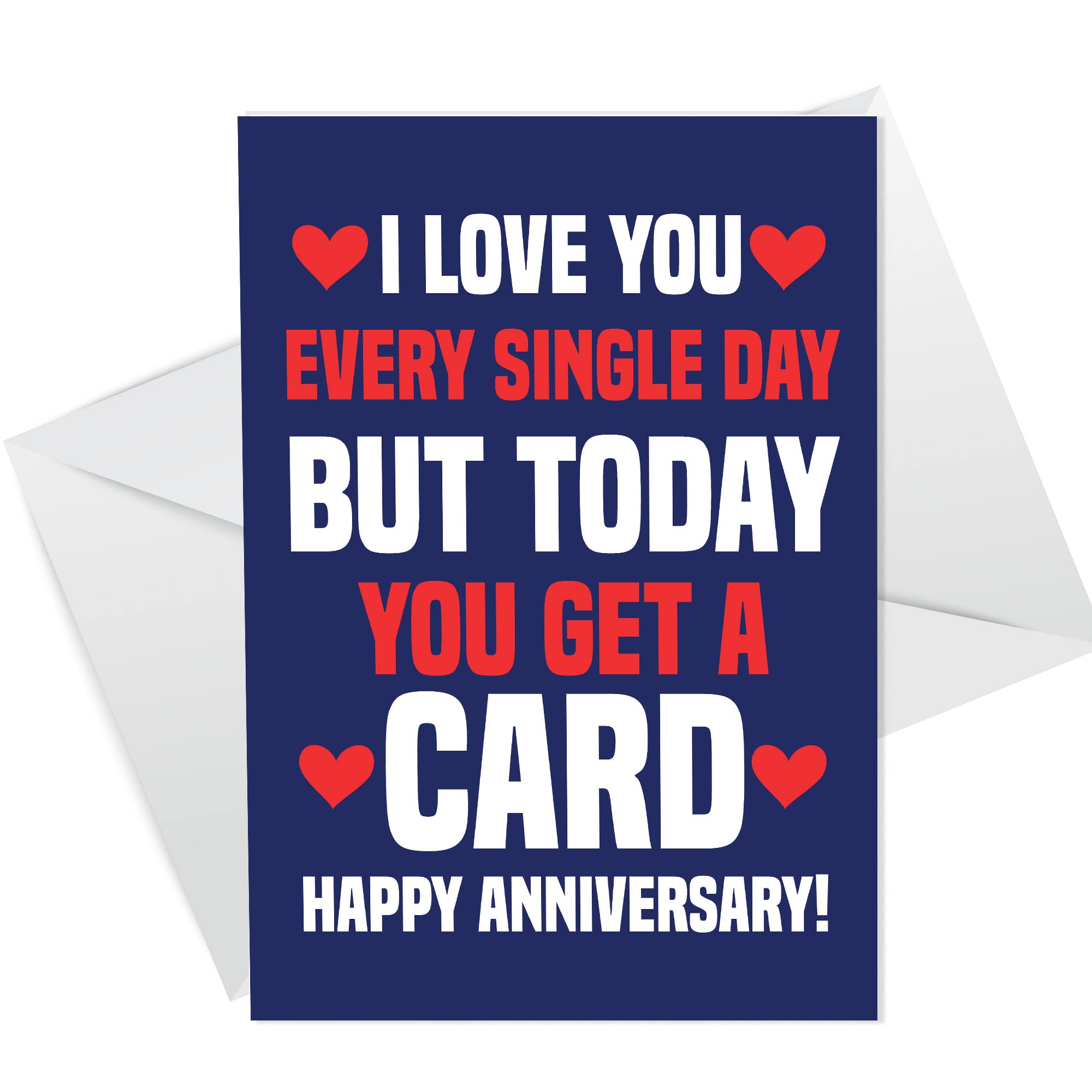 Funny Anniversary Card For Husband Boyfriend Joke Humour Card For Him Men