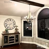 Vista 11 de Ekena Millwork BMSD3C0080X080X192UN Viga de techo de madera sintética Endurathane con chorro de arena en U de 3 lados, 8 pulgadas de ancho x 8