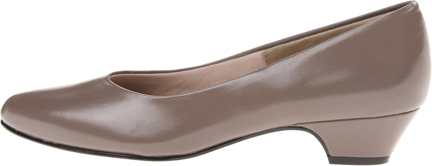 Soft Styles Women's Angel II Dress Pump, Putty Smooth, 12 - Image 7