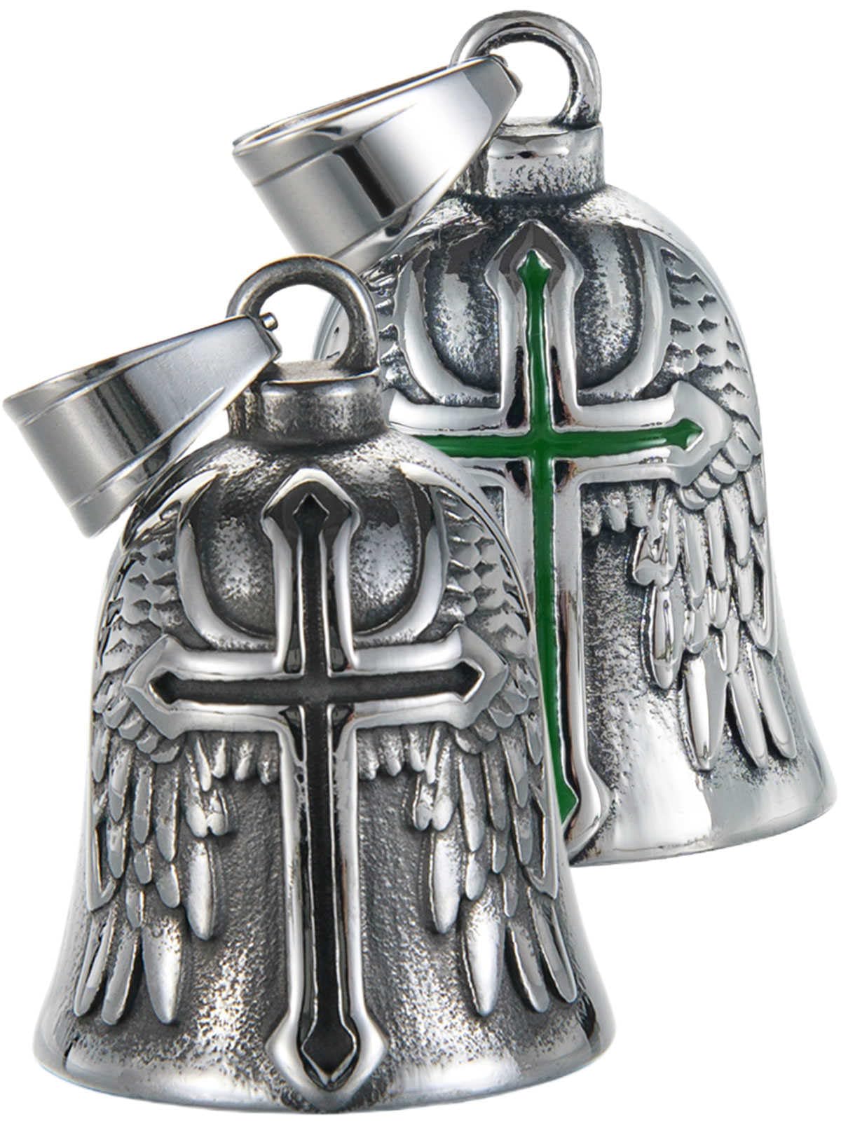 Motorcycle Bell Guardian Angel Gremlin Lucky Charm Gift For Riders