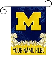 Vista 111 de Rico Industries Bandera de jardín personalizada estándar/primaria de la NCAA