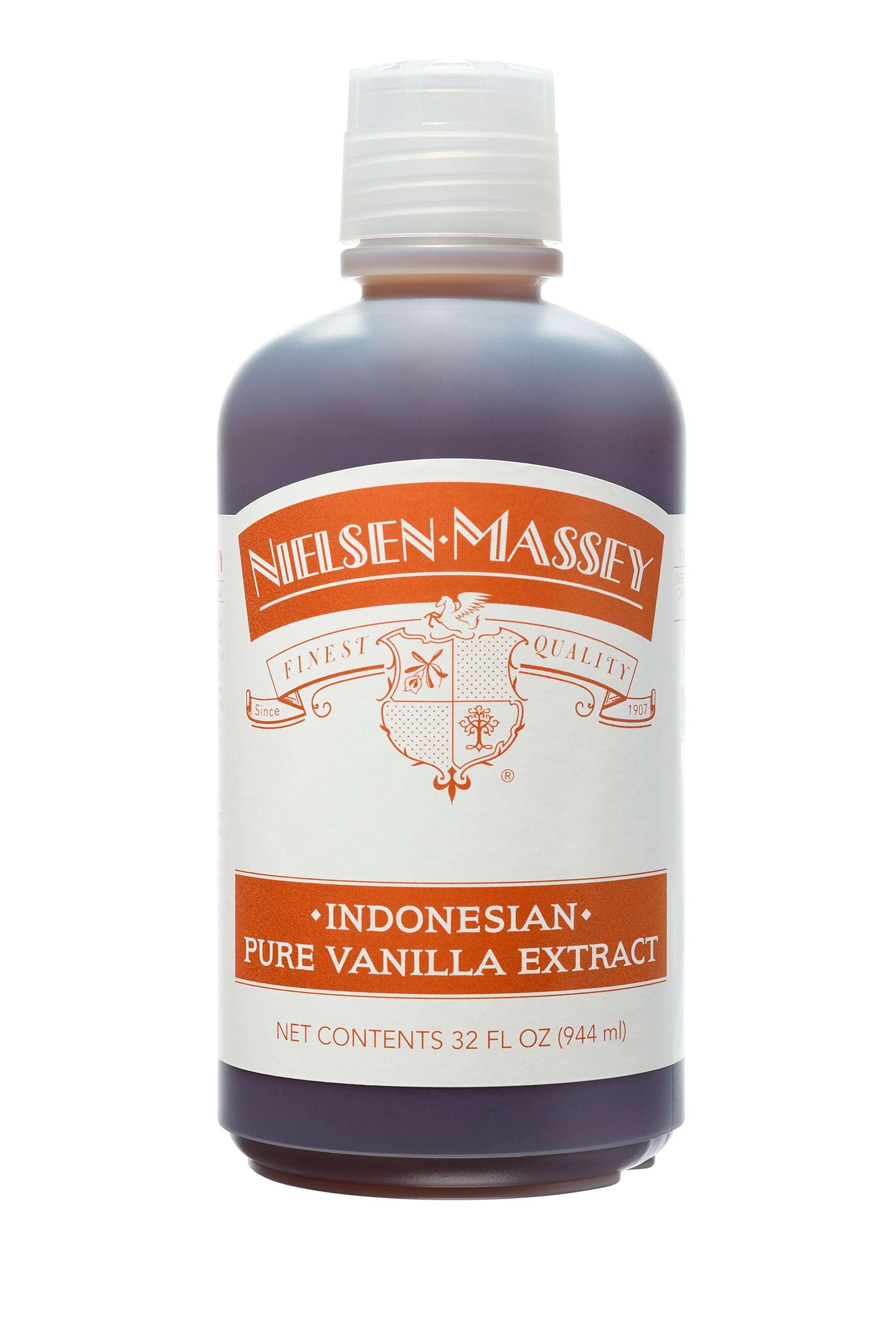 Nielsen-Massey Indonesian Pure Vanilla Extract for Baking and Cooking, 32 Ounce Bottle