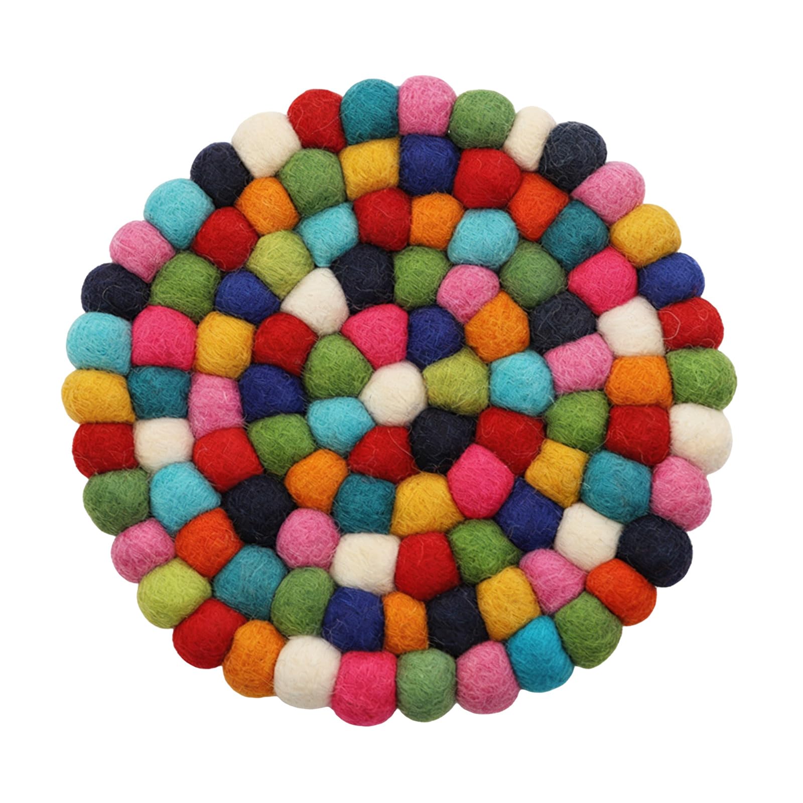Placemat for Dining Table Woollen Pots Trivet Nonslip Pan Holder for Daily Use and Special Event Dining Table Defender