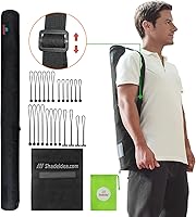 Vista 5 de Shadeidea - Parasol para capota de automóvil, parte delantera y trasera (funda solar de malla de color negro, no se decolora, calavera de azúcar)