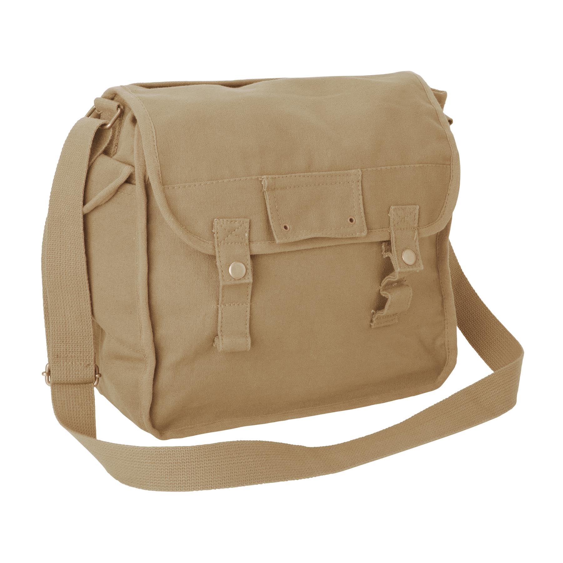 Large Cotton Canvas Side Bag