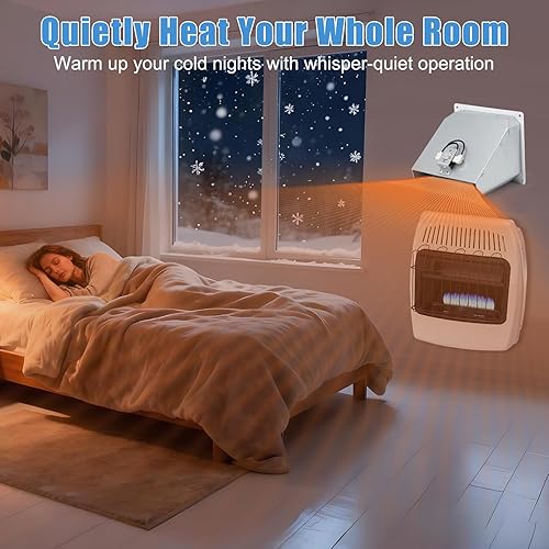 Vista 21 de Criditpid F299201 - Kit de ventilador para calentador de 20,000 a 30,000 BTU sin ventilación (2016 hasta el presente), repuesto F299201 Kit