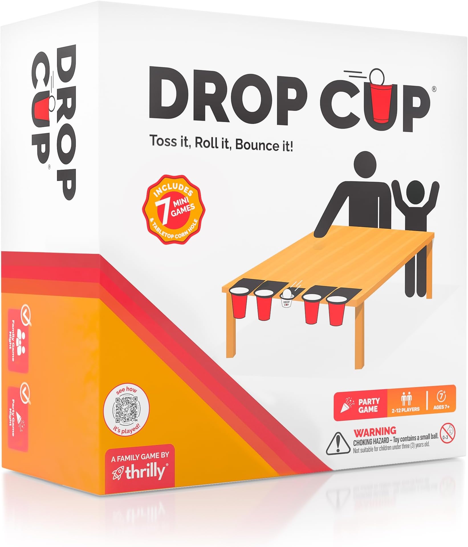 The Addictive Clip and Play Table Pong Game for All Ages - Transform Any Surface Into a Party Zone | Ideal for Family Fun, Parties, and Gifts