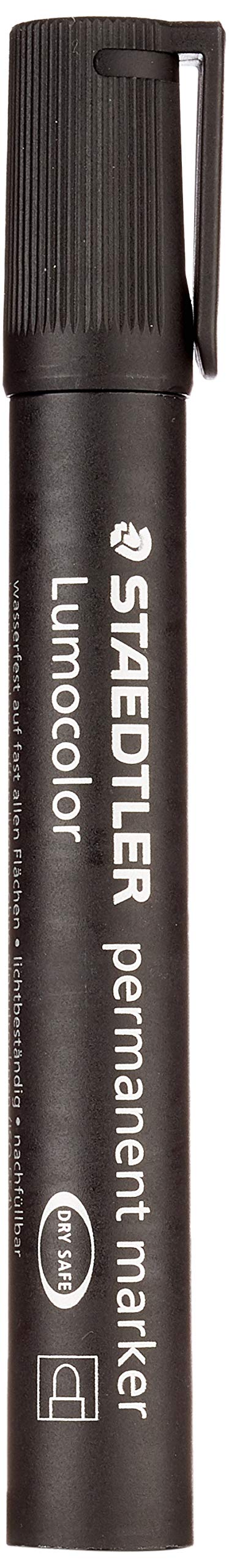 Staedtler 352-9. Rotuladores permanentes de color negro. Contenedor con 30 unidades.
