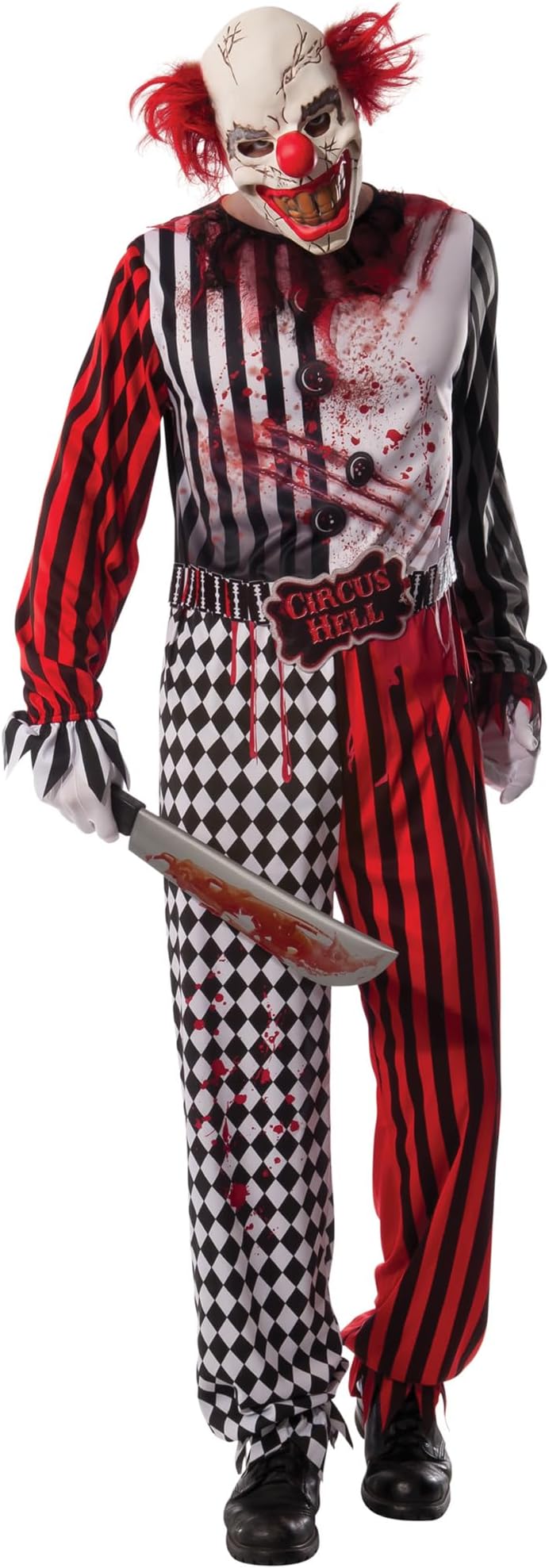 Rubies Official Evil Clown Horror Halloween, Adult Costume Halloween