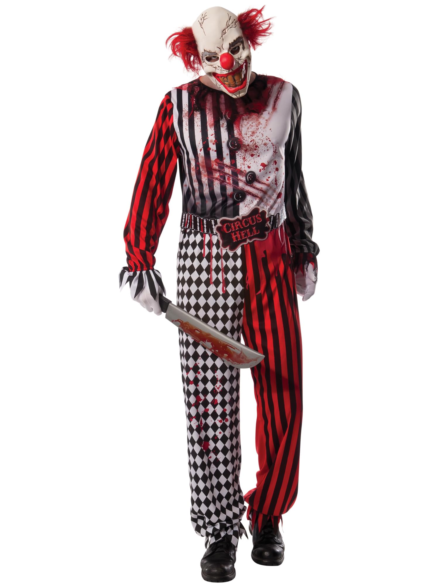 Rubies Official Evil Clown Horror Halloween, Adult Costume Halloween