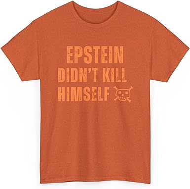 Amazon.com: Epstein Shirt - Spooky Halloween Jeffrey Epstein Didnt Kill