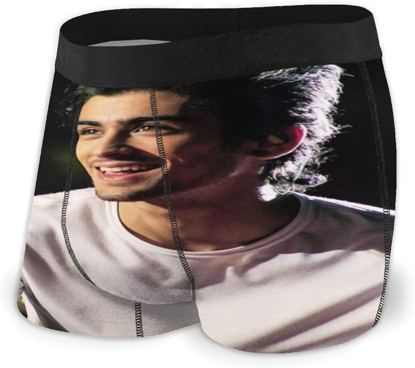 Men's No Ride-up Boxer Briefs Comfortable Breathable Underwear - Zayn Malik