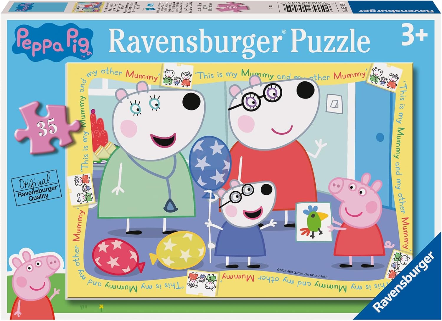 Ravensburger Peppa Pig 35 Piece Jigsaw Puzzle for Kids - Screen-Free Activity Boosts Concentration and Focus