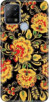Senada Tecno Pova  le Uyumlu K l f Silikon Moderna Desenli Khokhloma