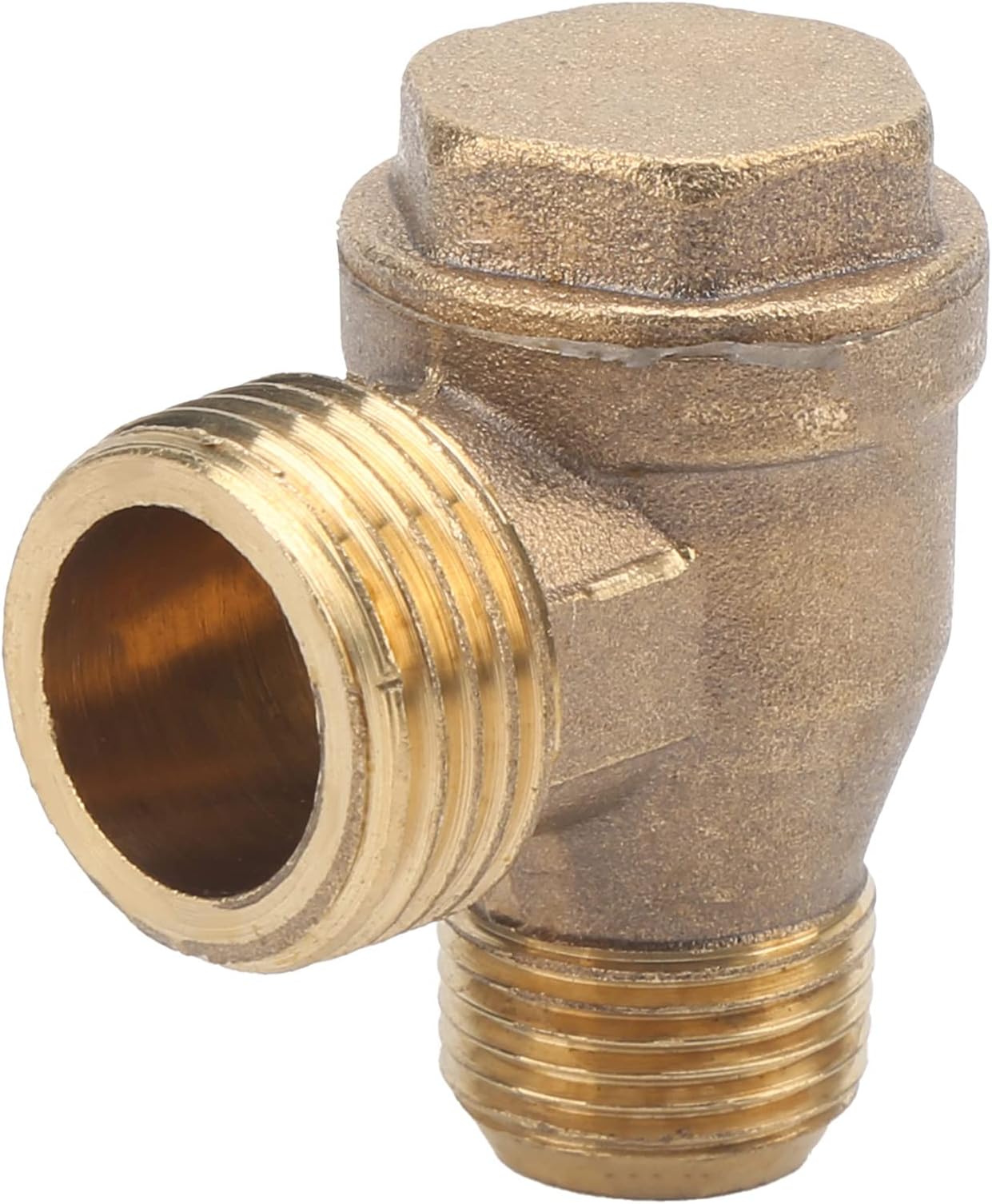 Anawakia Luftkompressor-Rückschlagventil 3-Port Messing Außengewinde ...