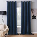 MIULEE Velvet Curtains Olive Green Elegant Grommet Curtains Thermal Insulated Soundproof Room Darkening Curtains/Drapes for Classical Living Room Bedroom Decor 52 x 84 Inch Set of 2