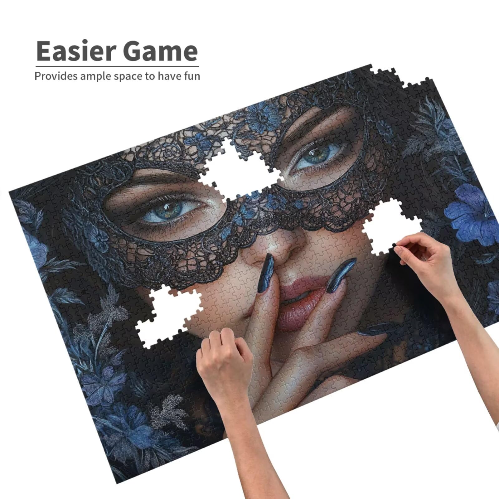Kobiety Puzzle 5000 Pieces Krajobraz Puzzle Dorośli Początkujący z pudełkiem prezentowym, DIY Interaktywne puzzle Rodzinna wymagająca gra, Relief Relief Home Wall Decor Art Prezent dla mężczyzn 100 x