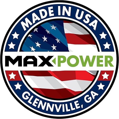 Miniatura 3 de MaxPower 561735B Juego de 3 cuchillas para muchos cortacéspedes de 48 pulgadas Cut Craftsman, Husqvarna, Poulan que reemplaza a los OEM # 173920