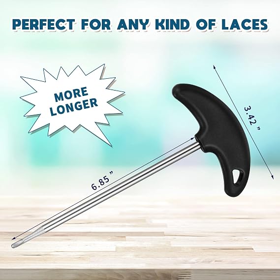 Tondiamo Pcs Hockey Skate Lace Tightener Tool Stainless Steel Hook