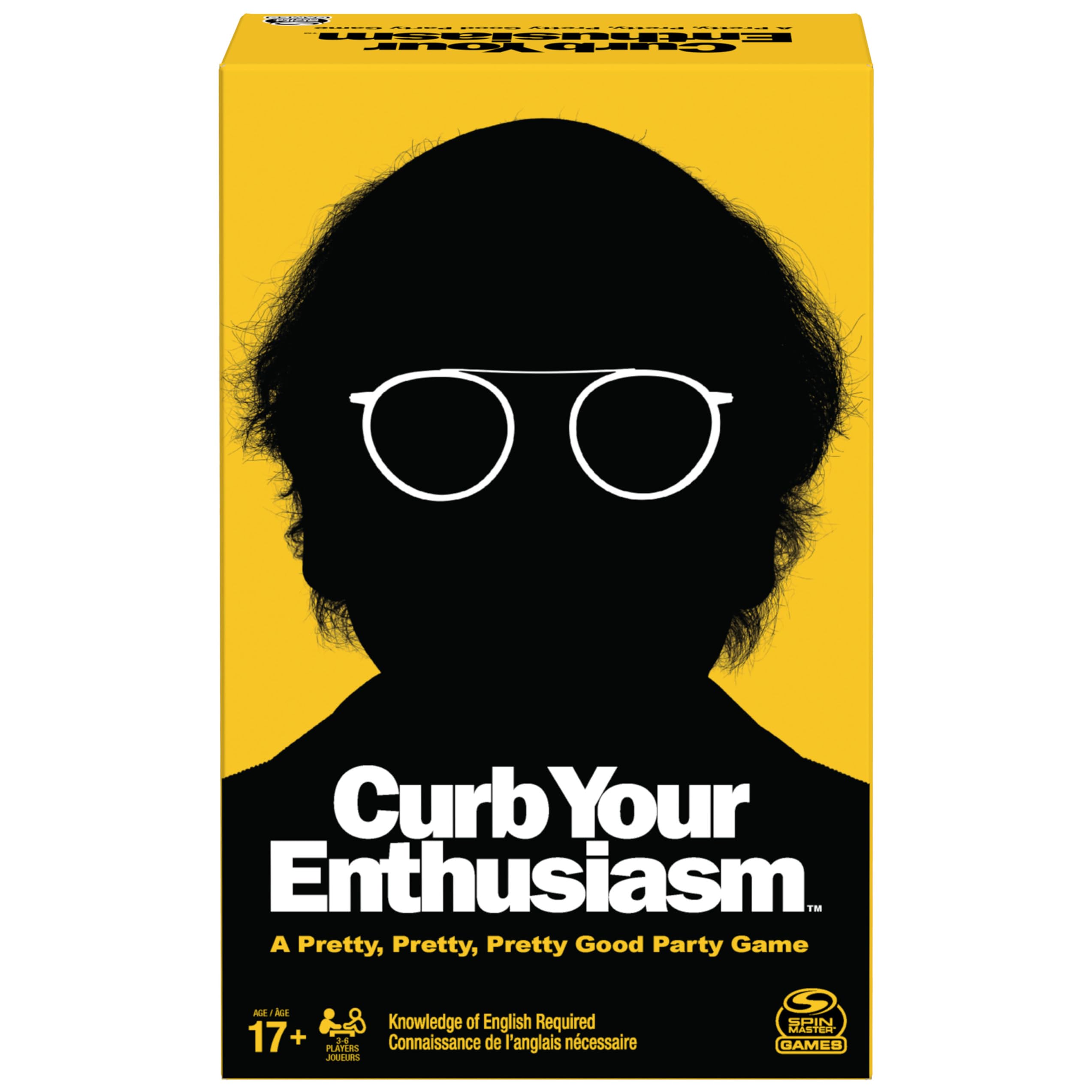 Curb Your Enthusiasm Hilarious Role-Playing Party Card Game, Ages 17 and Up