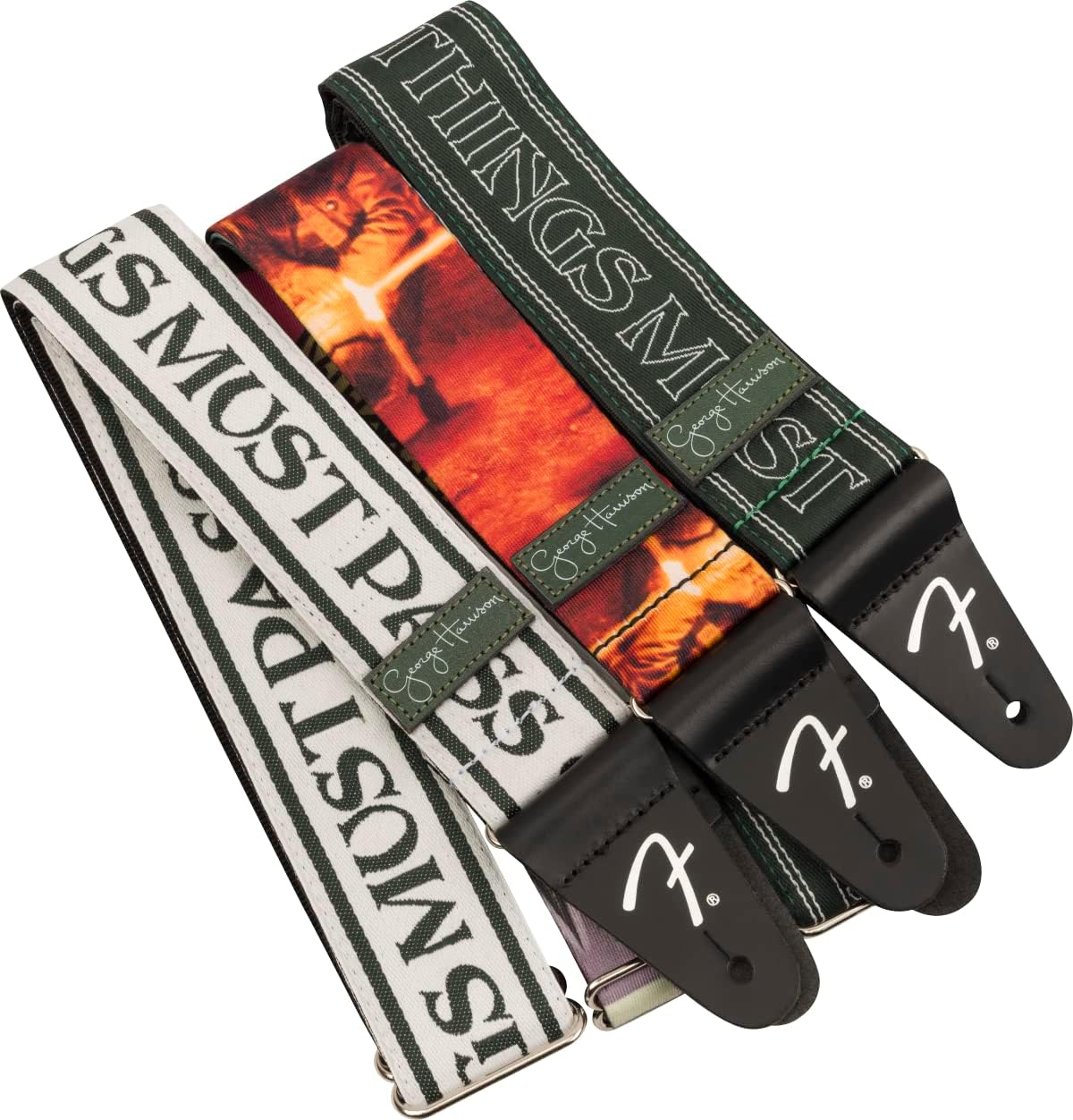 Fender George Harrison All Things Must Pass Friar Park Guitar Strap, Guitar Accessories, 2in