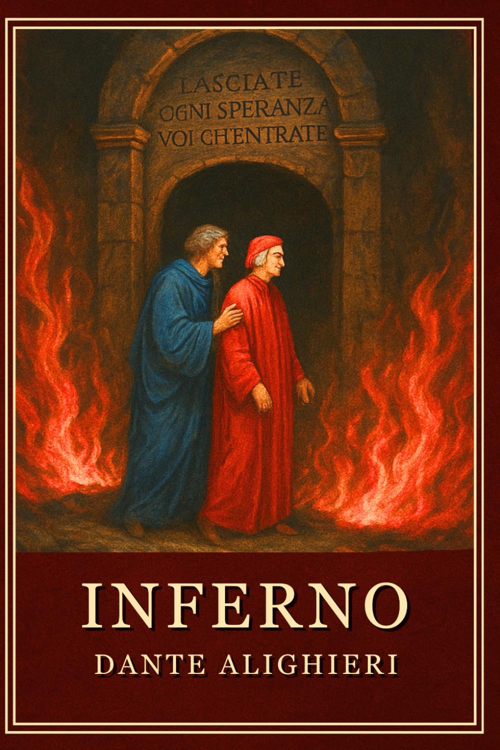 Inferno: La Divina Commedia, Volume I - Edizione integrale illustrata con parafrasi moderna