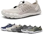 NORTIV 8 Men's Water Shoes Lightweight Quick Dry Barefoot Aqua Shoes