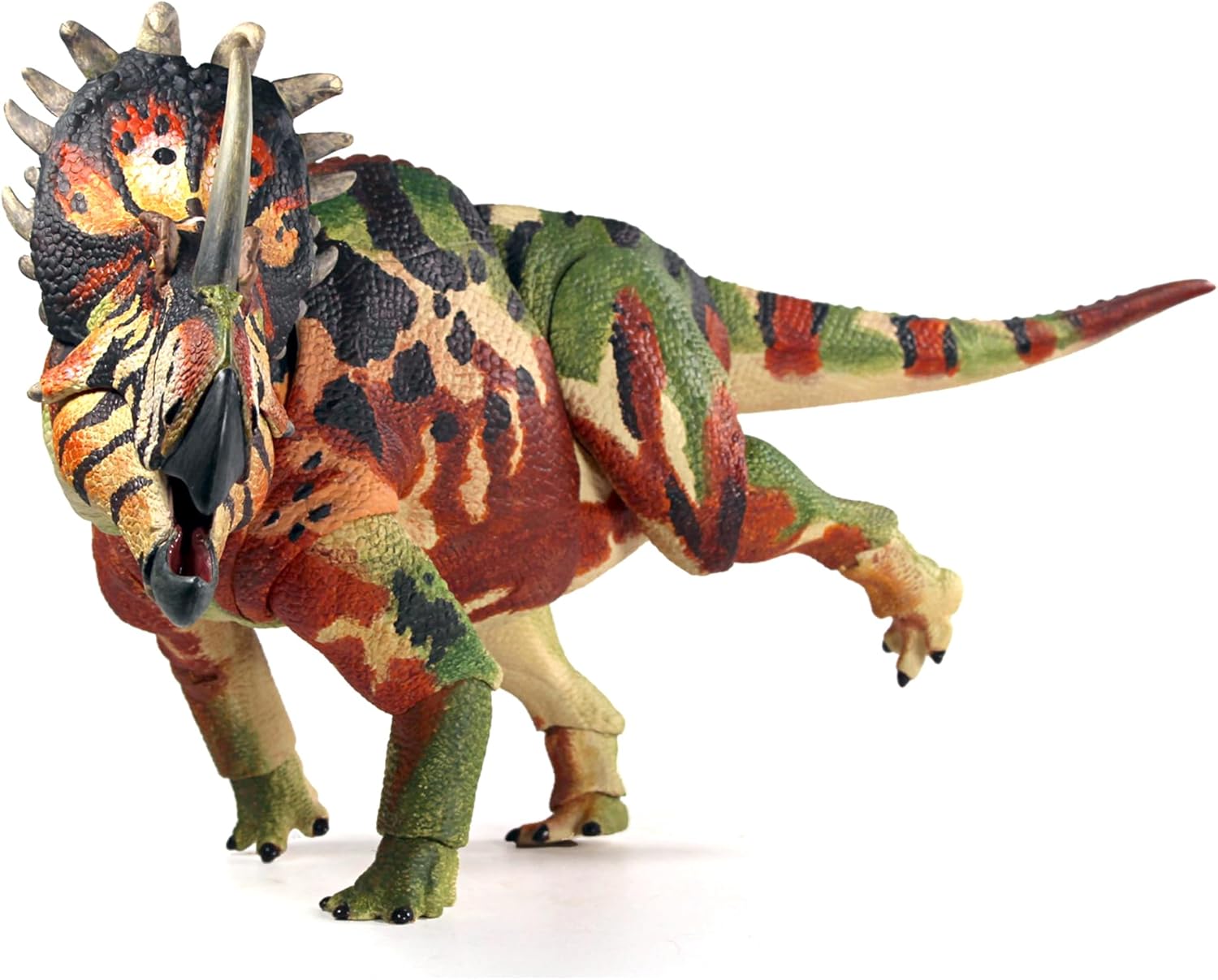 Beasts of The Mesozoic Creative Beast Studios Ceratopsian Series Sinoceratops 1:18 Scale Action Figure, Multicolor, Large