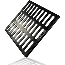 23.6x23.6 Drain Grate, B125 Class Sewer Grate, Weather-Resistant Outdoor Drain Cover, Heavy Duty Channel Grate, Silver Square Drainage Grate 23.6 * 23.6 * 1.2in60 * 60 * 3CM