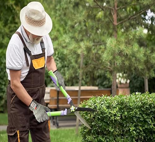 Miniatura 6 de ohsuni Guantes resistentes a cortes, 2 pares de guantes resistentes a cortes de grado alimenticio, guantes de corte para cocina, pelado de ostras,