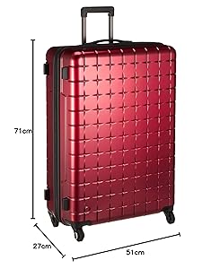 プロテカ　キャリーケース　ディープレッド Amazon | [プロテカ] スーツケース 大型 大容量 lサイズ 7泊8日