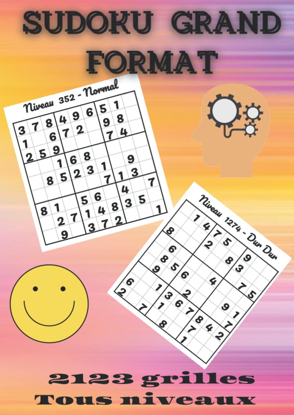Buy SUDOKU GRAND FORMAT: Très grand format, format géant de A4 21x29,7 ...