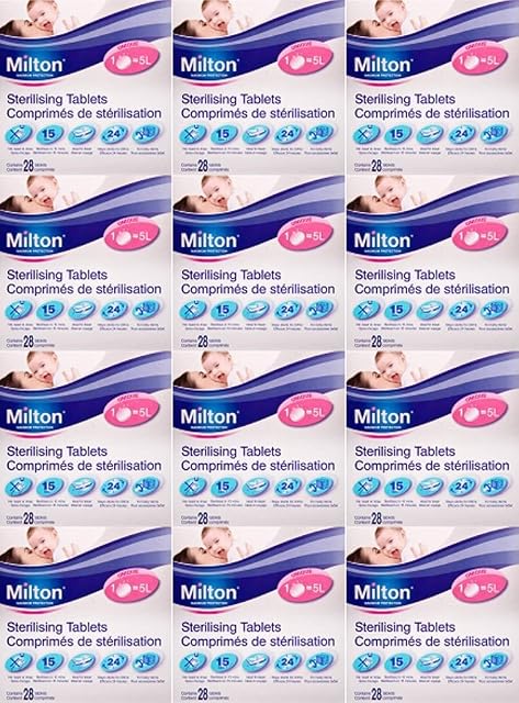 Milton Steralising Tablets 28 Tablets x 12 Packs