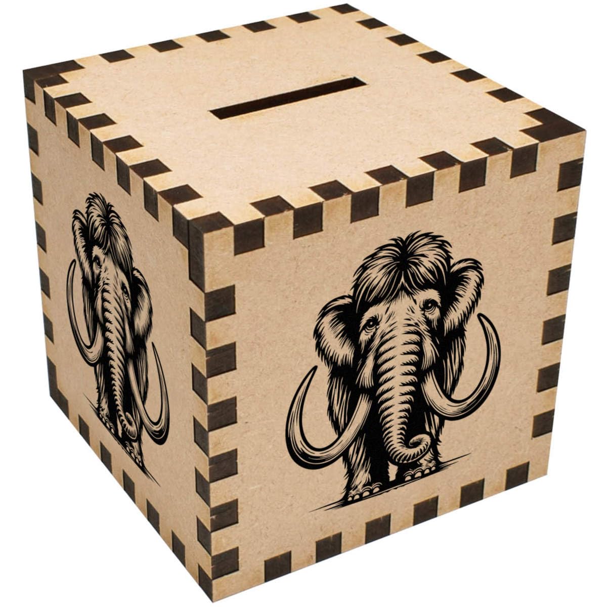 Azeeda 'Cute Baby Mammoth' Money Box/Piggy Bank (MB00114070)