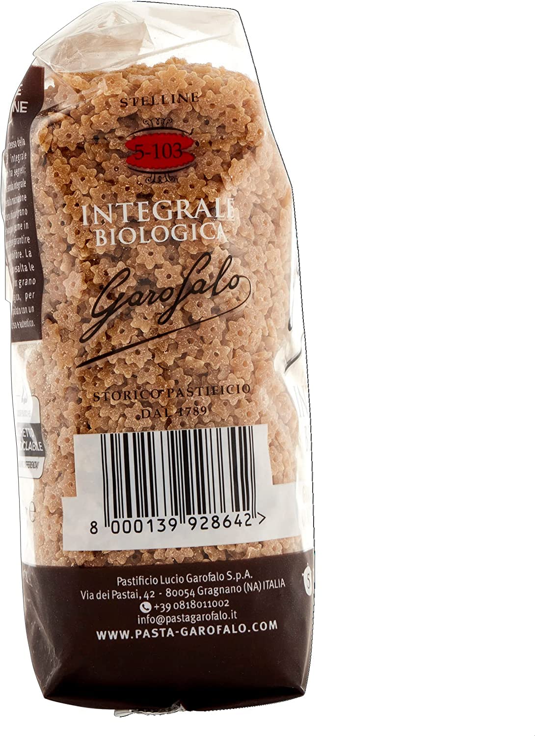 TESTPAKET Pasta Pasta Integrale Vollkorn-Hartweizen Bio-Produkt (7x 500g) Italian Hartweizengrieß Nudeln + Italian Gourmet polpa 400g