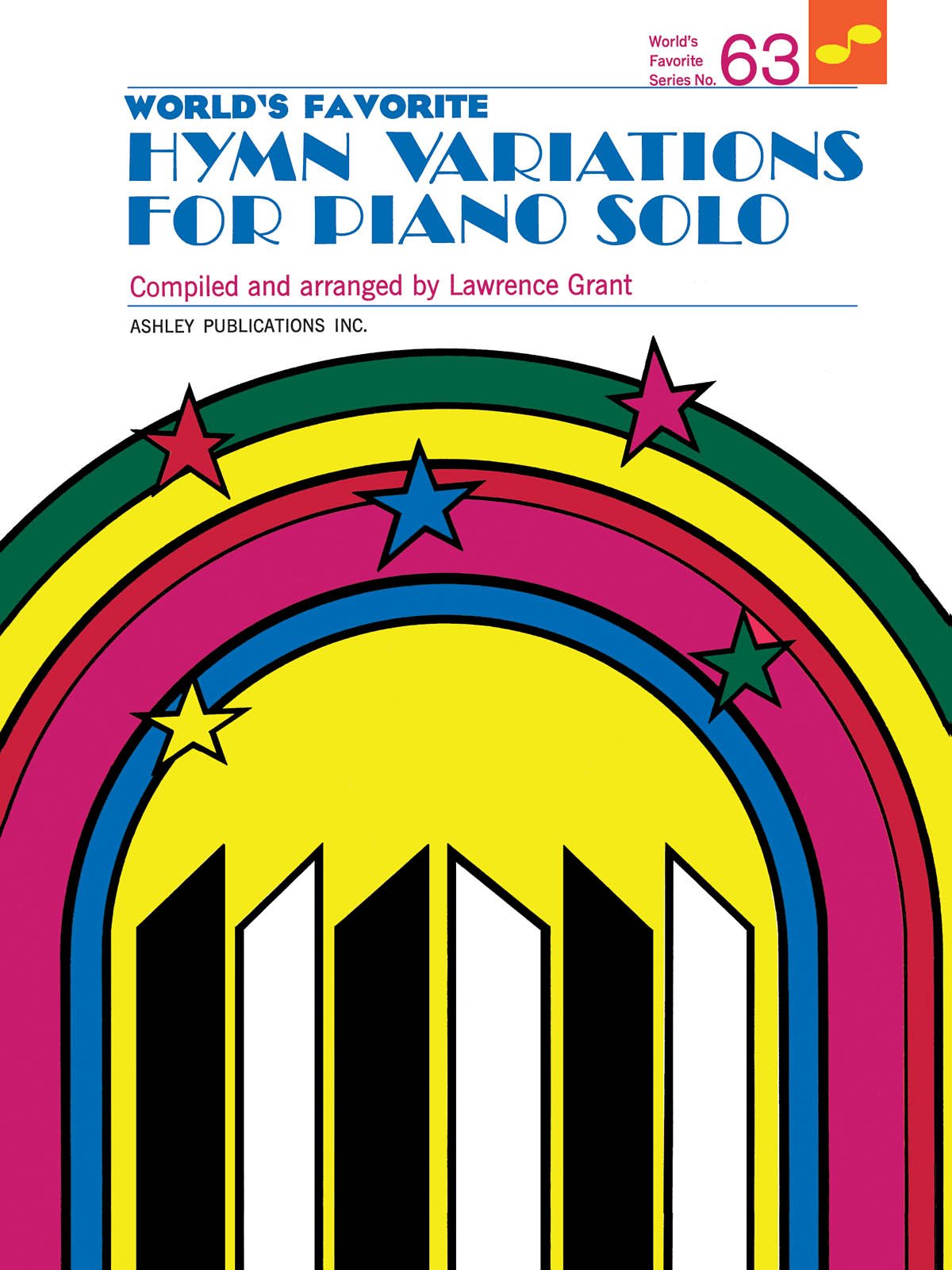 Hymn variations for piano solo piano (World's Favorite Series #63)