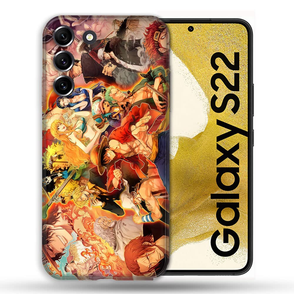 Manga One Piece Nakama Case for Samsung Galaxy S22
