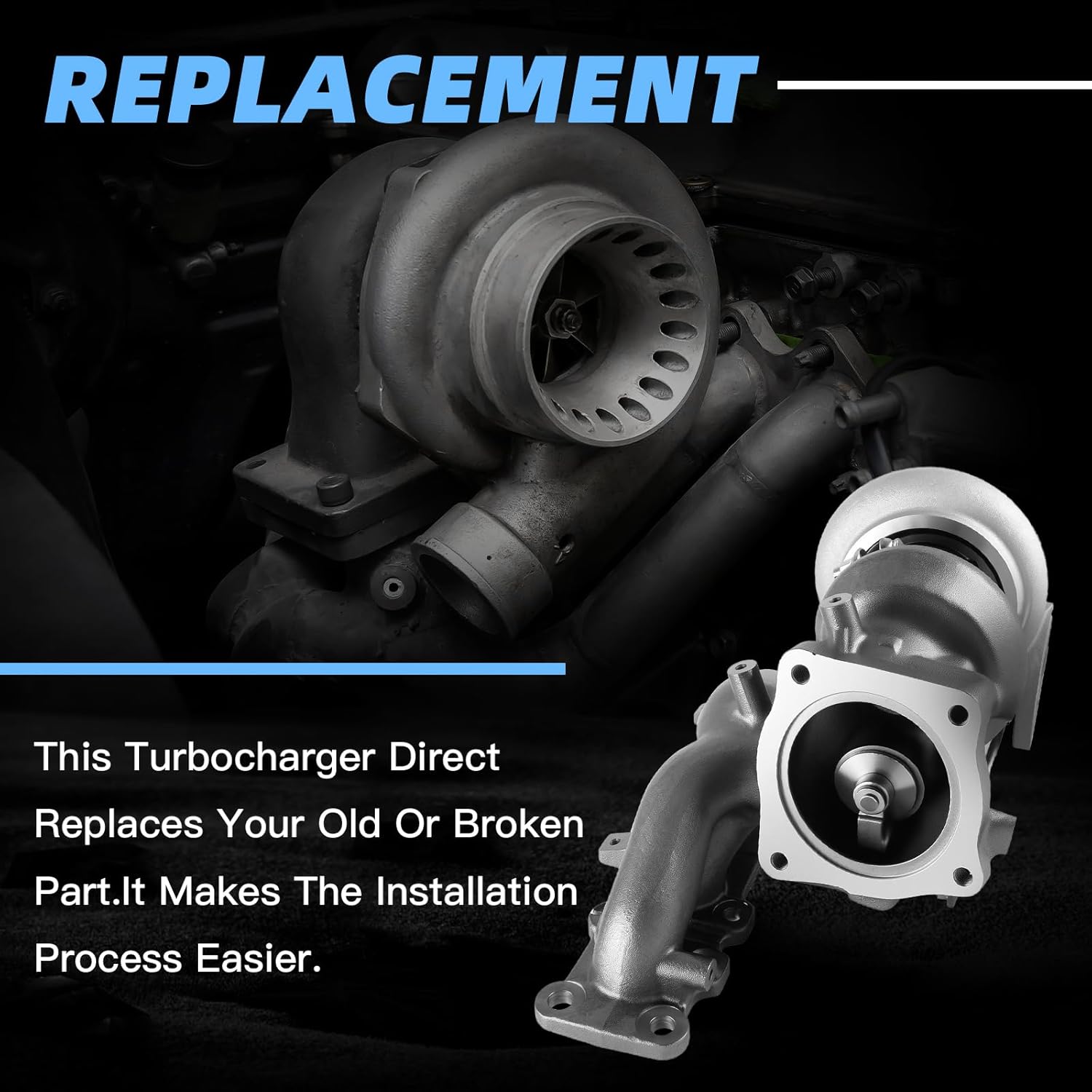 28231-2GTA1 Turbo Turbocharger Fit for Hyundai Sonata Santa/for Kia Sorento Optima 2015 2016 2017 2018 2019 2020 2.0T L4