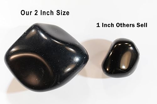 Miniatura 3 de Rock Your Chakra Rara lágrima de apache de 1 34 a 2 14 pulgadas, piedra de reiki de cristal curativo de chakras de roca pulida pulida