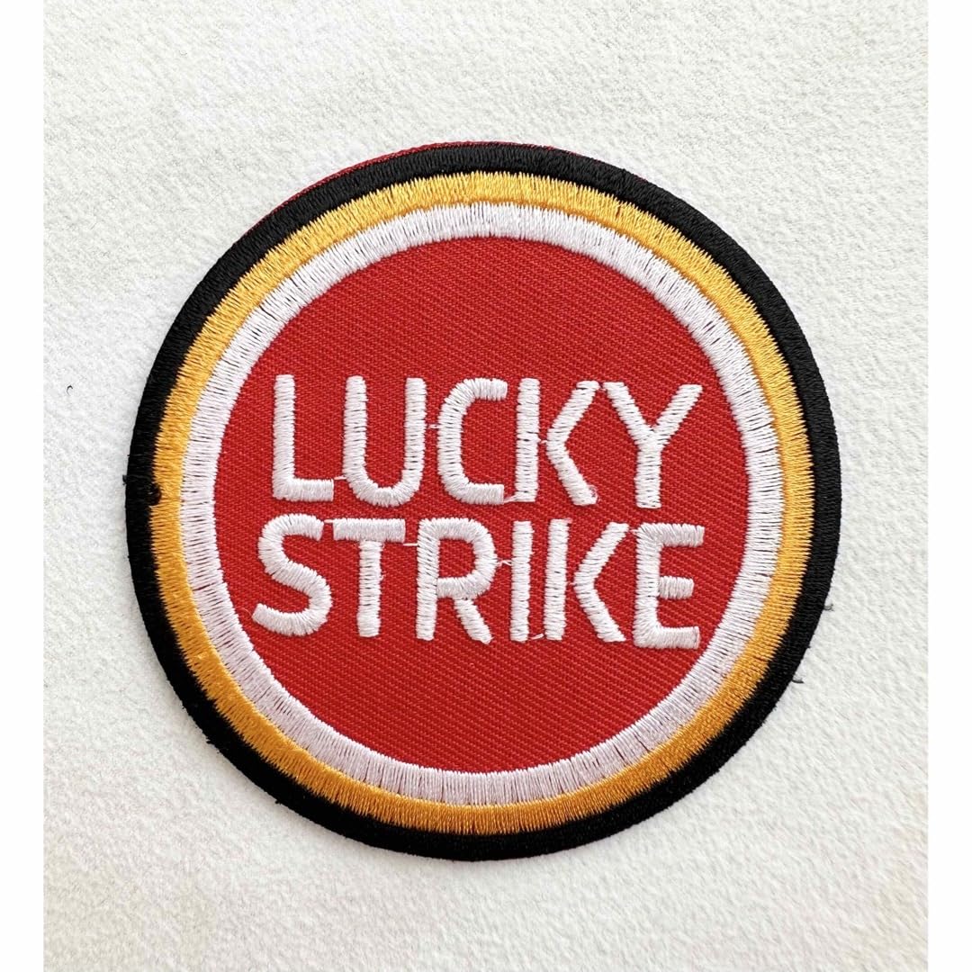 Amazon.co.jp: ラッキーストライク アイロン ワッペン : おもちゃ