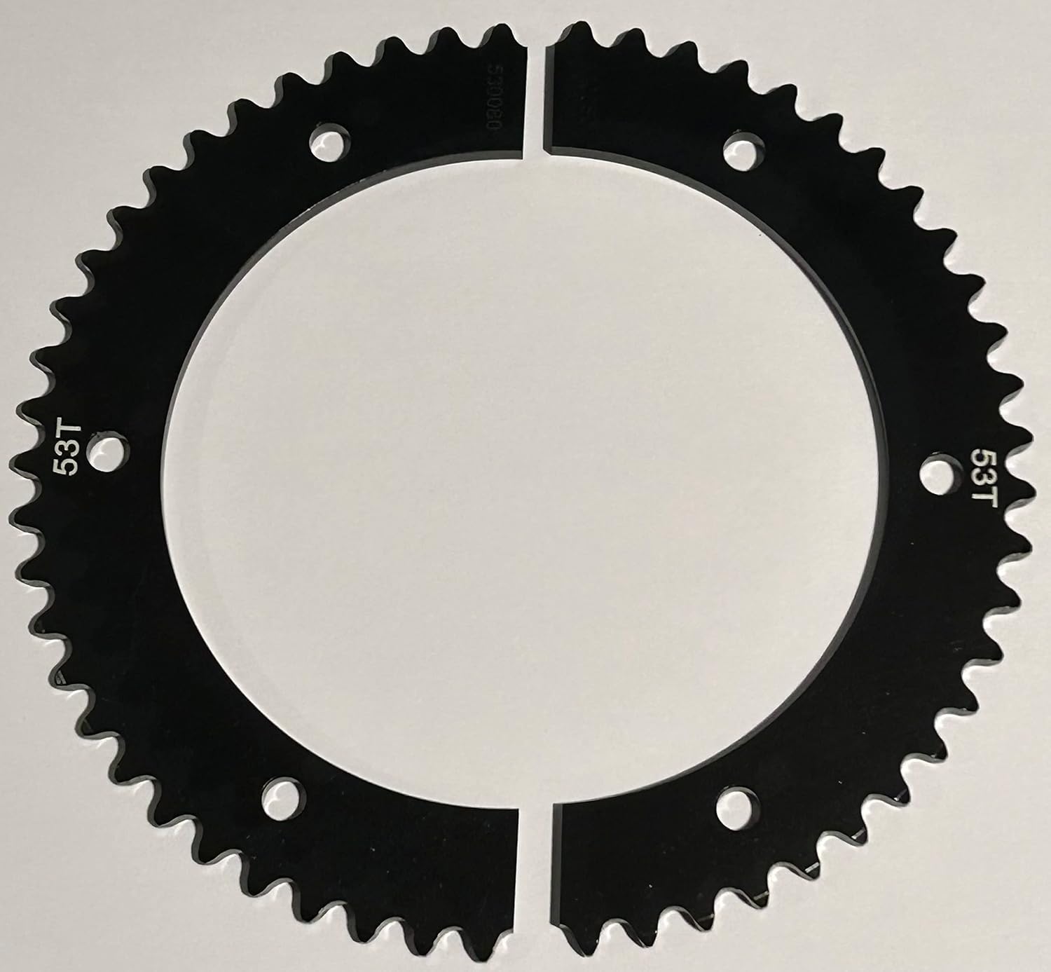 Split Sprocket 35 Pitch 53 Tooth Black