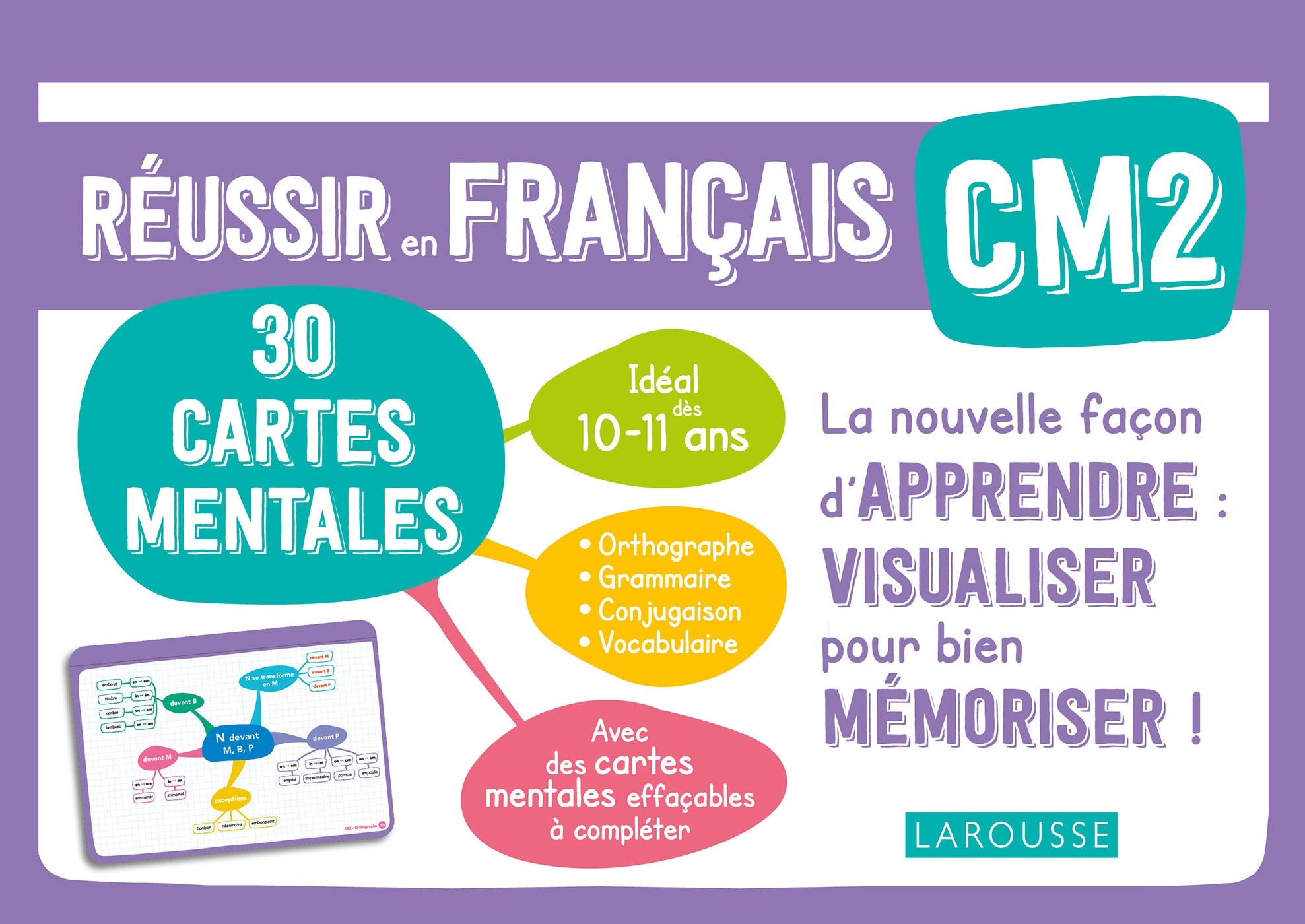 Cartes mentales Français CM2: Réussir en français
