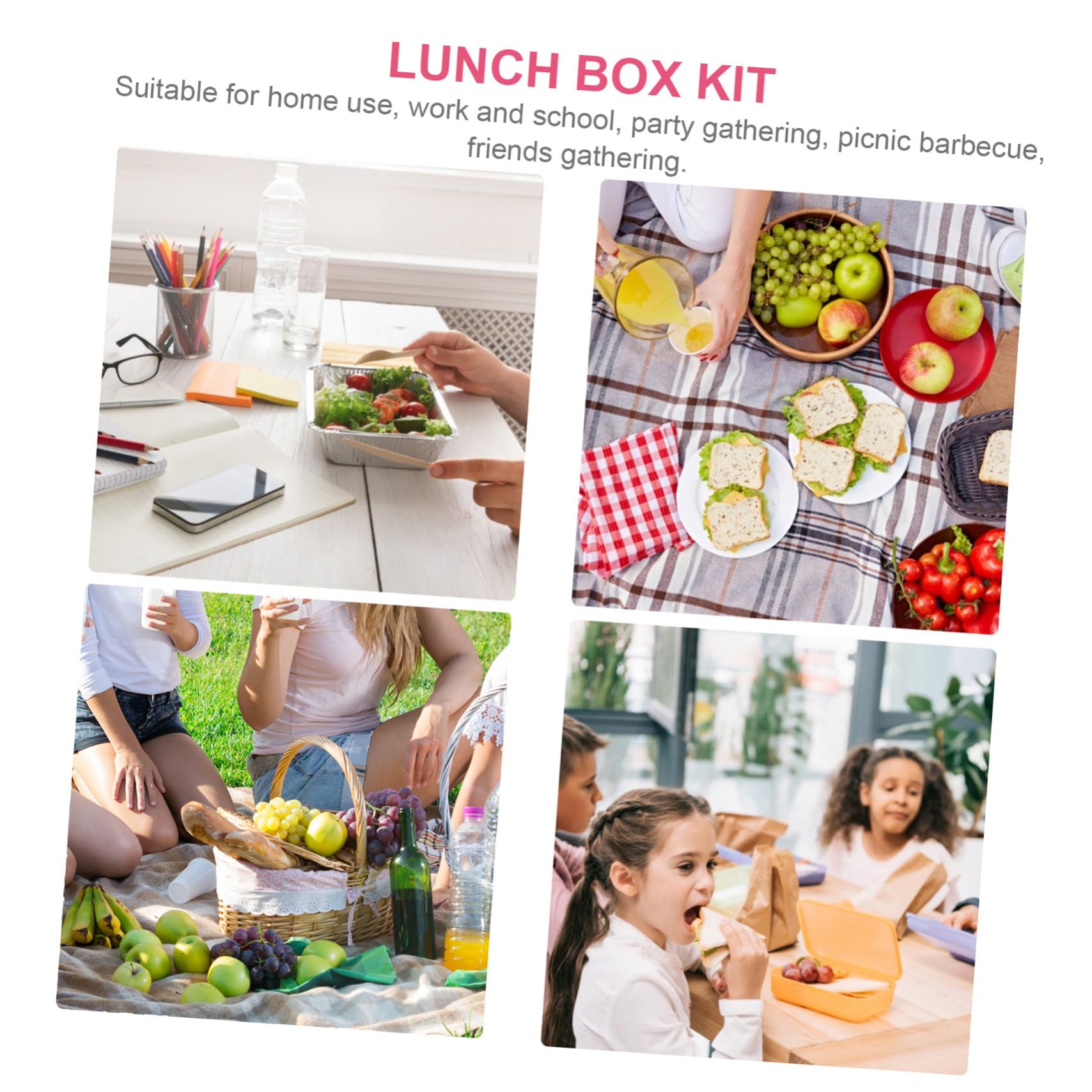 Mipcase Caja Bento Compartimentos de Acero Inoxidable Rosa | Doble Capa para Comidas, Resistente al Calor, Diseño Dividido que Evita Mezclar Alimentos